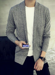 Korean Style Cardigan Youth Slim Fit Sweater