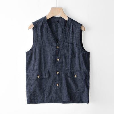 Men's Fashion Thin Personality Loose Underwaist Tank