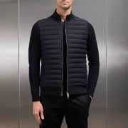 European And American Down Jacket Vest Light Stand Collar