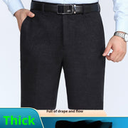 Suit Pants High Waist Deep Middle-aged And Elderly