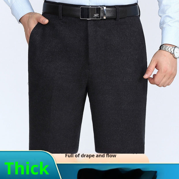 Suit Pants High Waist Deep Middle-aged And Elderly