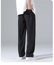Men's Summer Thin Ice Silk Casual Pants