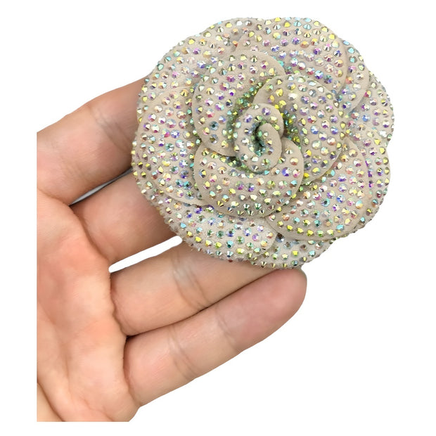 Shoe Ornament Setting Flower Bottom Plus High-end Brooch