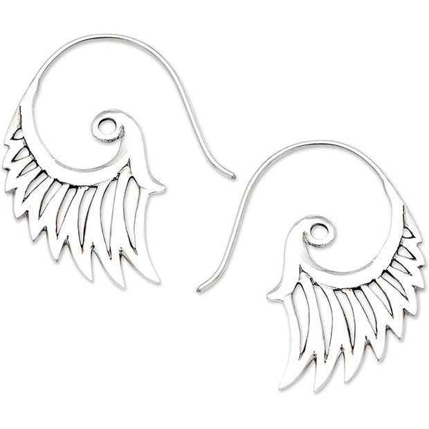 Retro Personalized Angel Wings Trendy High Class Elegant Earrings