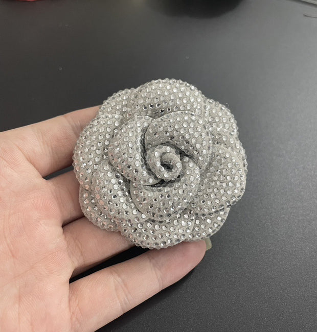 Shoe Ornament Setting Flower Bottom Plus High-end Brooch