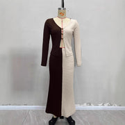 Women's Wear Color Matching Suit